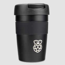 Raspberry Pi Laser Engraved Travel Mug [Discontinued]