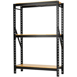 Draper 27793 BUNKER&#xAE; 14 Pcs Modular 3 Tier Racking-Hardwood Shelving 1500mm