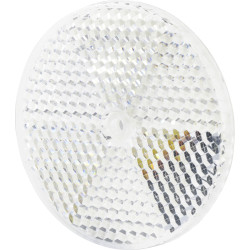 TruComponents 656573 Reflector White 82 82x8 mm 1pc