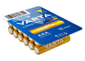 Varta Longlife LR03/AAA mini box - 12 sztuk
