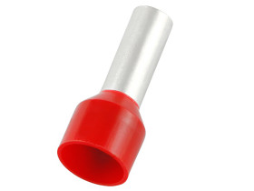 Końcówka tulejkowa izolowana 10mm² długość 18mm Czerwony średnica 4.5mm Izolowane RS PRO