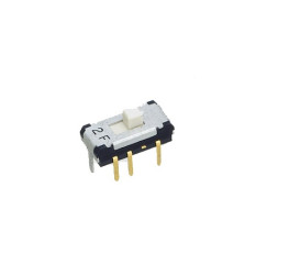 Przełącznik suwakowy, DP3T, SMD, 100 mA, Nidec Components