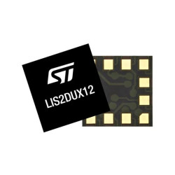 Przyspieszeniomierz Przyspieszeniomierz Montaż powierzchniowy STMicroelectronics LGA 3-osiowy Przyspieszeniomierz