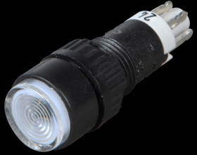 1.15.106.021/1002 Button, 24 V, 0.5 A, 1 NC/1 NO, Ø 9.1 mm, bulb, clear