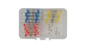 Zestaw Szybkozłączek Termokurczliwych Z Cyną 50Szt. Kraftidele