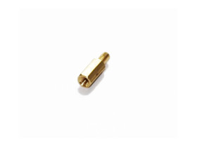 Dystans mosiężny M3 W/Z h= 10mm (10 szt)