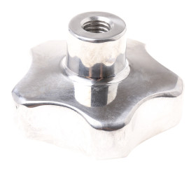 Pokrętło mocujące M10 długość gwintu: 32mm średnica pokrętła 60mm średnica gwintu: 10mm Z wieloma pokrętłami Otwór