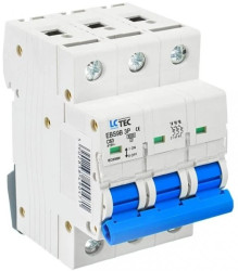 Wyłącznik nadprądowy 3P C 63A 6kA AC LC-Tec EBS9B-3C/63 LCTEC-EBS9B-3C/63