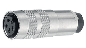 Gniazdo 5-pinowe Montaż na kablu Gniazdo binder