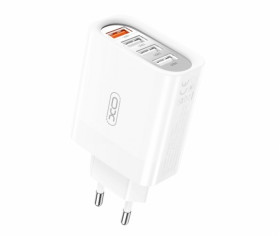 LAD.SIEC.L100 QC 3.0 4X USB BIALA