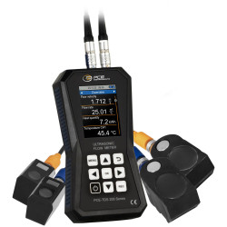 PCE Instruments PCE-TDS 200 SM Ultrasonic Flow Meter 5V &#xB1;32 m/s 32GB Data Logger