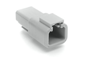 Złącze samochodowe 2-pinowe Amphenol Industrial -rzędowe Żeński 25A ATP Montaż na kablu Połączenie zagniatane Złącze