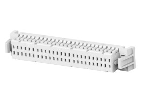 Gniazdo PCB 50 -pinowe 2 -rzędowe raster: 1mm Obudowa Proste Montaż na kablu