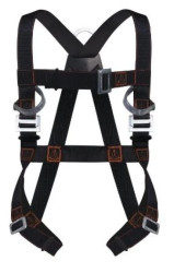 Szelki - 2 punkty zaczepowe (tylny i przedni) HAR22H, kolor: czarny, rozmiar: S/M/L / HAR22HGT