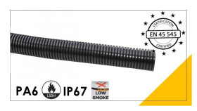 Peszel poliamidowy PA6-V0 EN45545-2 12,2mm/15,7mm DN 12 801.712.0 /50m/