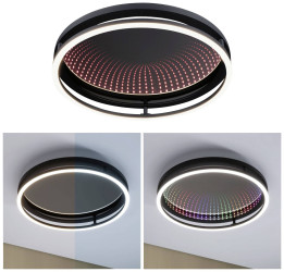 Lampa sufitowa LED Paulmann Spaceglow 71056 34.5 W 650 lm czarny (matowy)