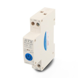 Tuya - przekaźnik z miernikiem energii - 50A - WiFi - aplikacja Android/iOS - RTX WCR1-50