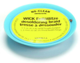 Desoldering wick, 1.5 mm, 1.5 m, No-Clean, Ersa 0WICKNC1.5/SB