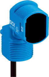 Czujniki fotoelektryczne Tłumienie tła Cylindryczne SICK PNP / NPN zakres 100 m Podczerwień