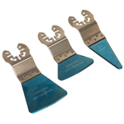 Sealey SMTB3 Multi-Tool Scraping Blade Set 3pc