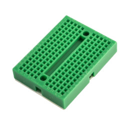 Płytka stykowa 170 pól - SYB-170 - zielona - budowa prototypów Arduino