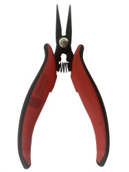 Szczypce płaskie Szczypce z płaskimi końcówkami RS PRO długość szczęk: 25mm długość całkowita: 154 mm Stal węglowa Nie