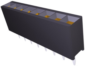 Gniazdo PCB 8 -pinowe raster: 2.54mm typu płytka – płytka Proste Przewlekany