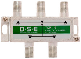 Rozgałęźnik CATV 1x4 DSE TSP1-4