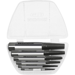 Matador 07710001 Screw Extractor Set Removes Broken Screws &amp; Pipes