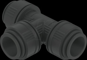 177688 Steckverbindung, T-Form, 3x Ø 15 mm