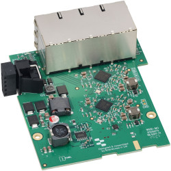 Brainboxes SW-118 Industrial 8 Port Gigabit Ethernet Switch DIN Rail Mountable