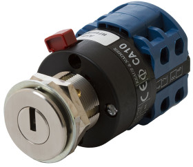 Wyłącznik kluczykowy, DP-CO, 20 A 2-Way, -5 → +55°C