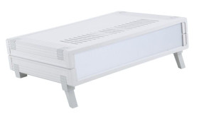 Obudowa ogólnego użytku ABS szerokość zew. 62,2 mm długość zew. 290,9 mm wys. zew. 258,9 mm Bopla IP30 Jasnoszary