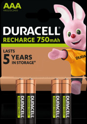 090231 NiMh rechargeable battery, AAA (Micro), 750 mAh, 4-pack