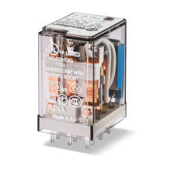 Przekaźnik 24V ac 3PDT, 3PDT Finder, montaż PCB