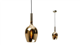 Lampa Wisząca Lugano Gold 1Xe14 Ml8815 Milagro