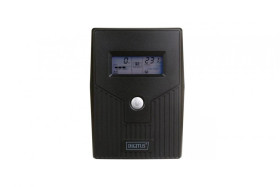 Zasilacz awaryjny UPS Line-Ineractive LCD 800VA/480W 1x12V/9Ah AVR 2xSCHUKO USB RJ11 DN-170064-LCD