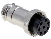 GMIC328-GK Gniazdo mikrofonowe na kabel (złącze żeńskie) 8 pin