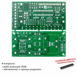 Sterownik zgrzewarki oporowej - PCB i mikroprocesor do projektu AVT 5553