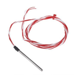 Termopara typ PT 100, -50C do +200C 50mm kabel 1m, Stal nierdzewna