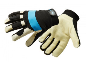 BROITZ rękawice ochronne skórzane czarne 11 HT5K230 HOEGERT