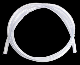 Opencircuit PVC Hose 6mm transparent - 2 meters - including clamp