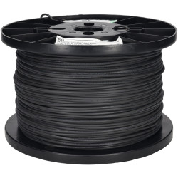 Alpha Wire 6719 BK001 10 AWG MPPE Black EcoWire Hook Up Wire 1KFT