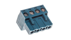 Wtyk Śrubowy Do Płytek Drukowanych 4P Niebieski Mstbt 2,5/ 4-St Bu 1878040...