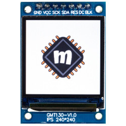 Wyświetlacz graficzny TFT IPS 1,3" 240x240px SPI