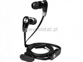 Słuchawki douszne B-11 czarne BLOW + mikrofon