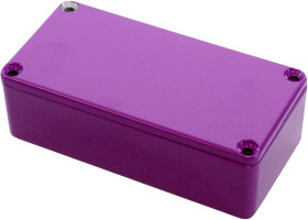 Hammond Electronics 1590G2PR Obudowa uniwersalna odlew aluminiowy liliowy 1 szt.