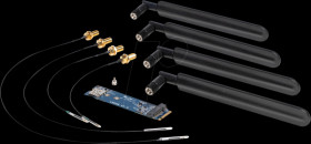 WWN04 Expansion kit for installing an LTE/4G card, for SHUTTLE XPC Sli
