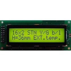LCD-AC-1602H-YIY Y/G-E6 C