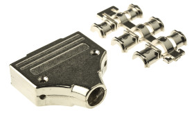 Osłona tylna D-Sub 25 -pinowe Cynk Proste MH Connectors B